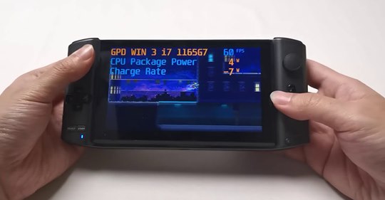 GPD WIN 3 TDP 5W to play Dead Space, Hollow Knight, Katana ZERO