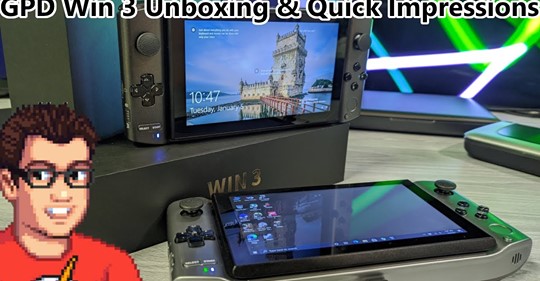 GPD Win 3 - Unboxing and Quick Impressions 