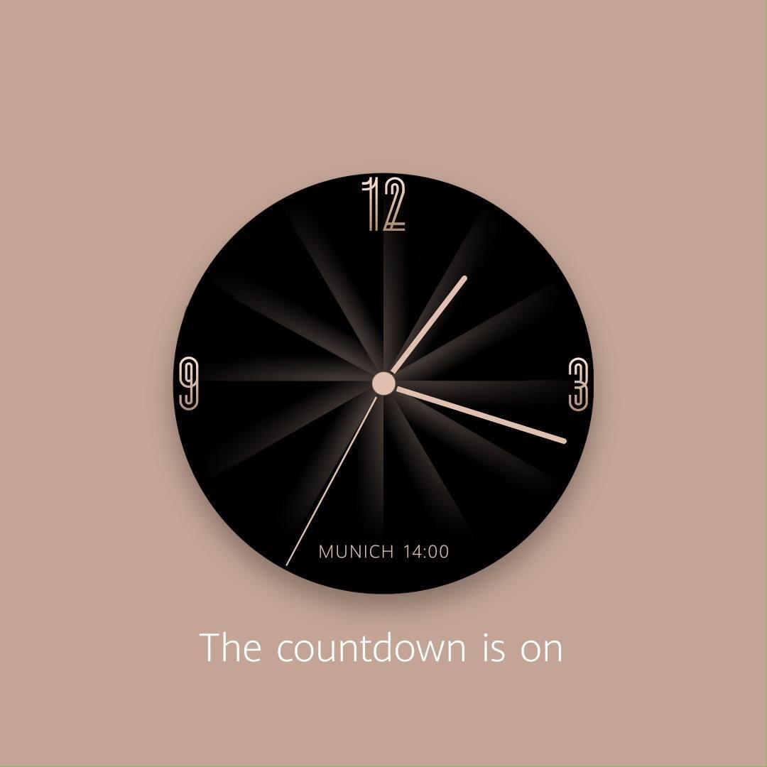 Just 1️⃣  day to go until we unveil the #HUAWEIWATCHGT2