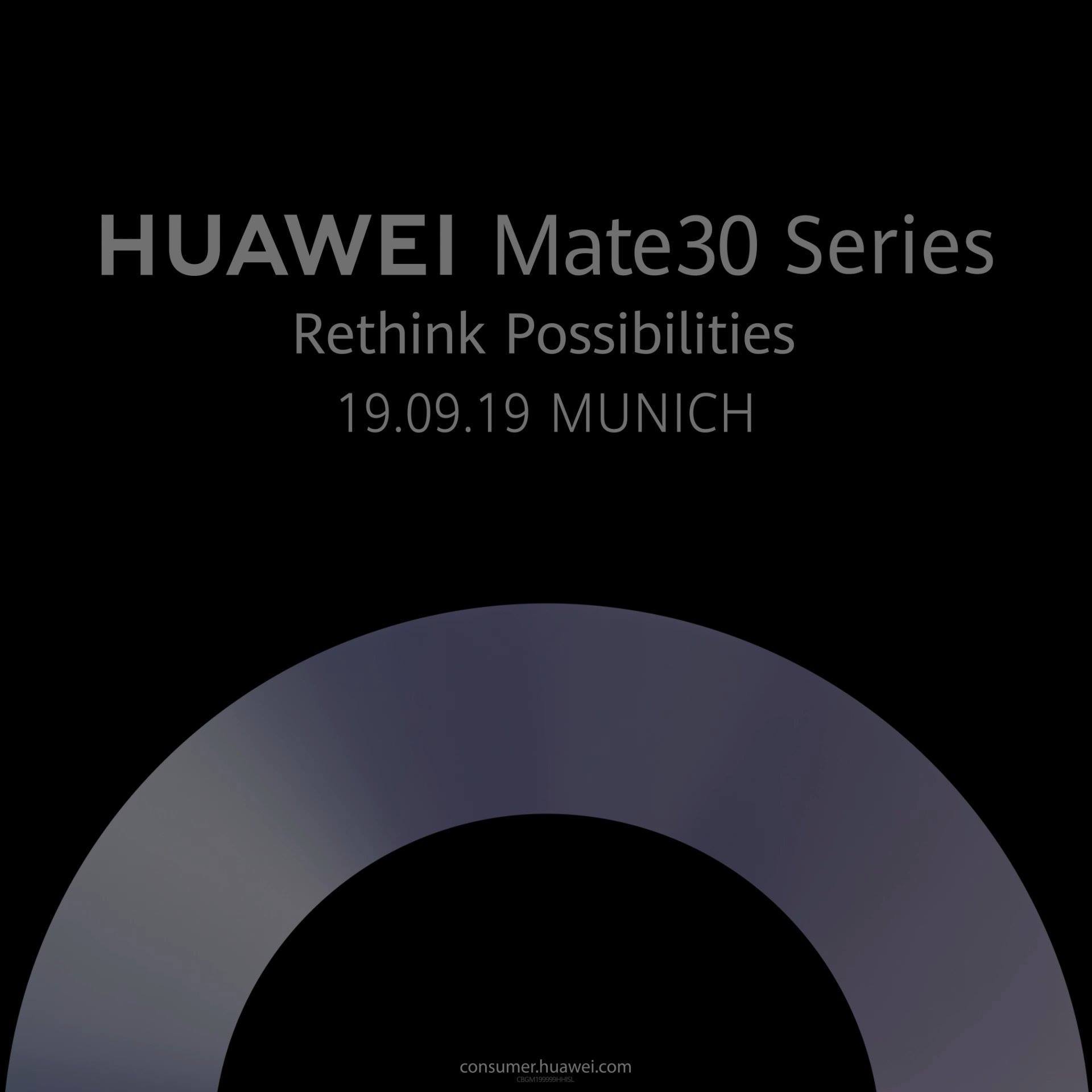 The countdown to #HuaweiMate30 starts now!