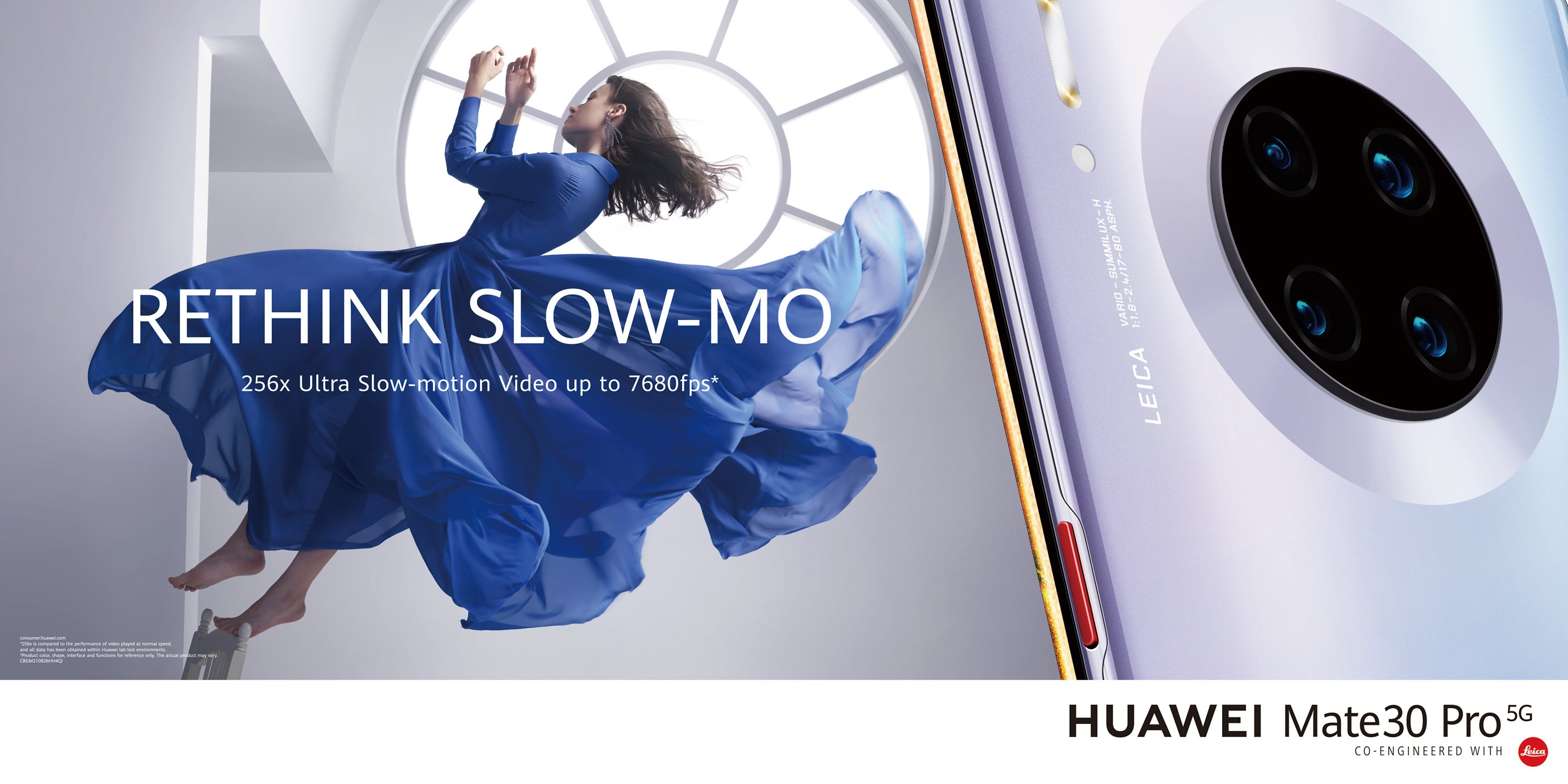 The #HuaweiMate30 Pro takes slow motion video to a whole new level.