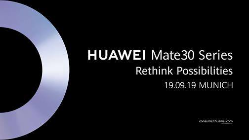 Ready to see the #HuaweiMate30 Series in action for the first time? We’ll be LIVE right here from Munich on the 19th of September at 2pm CEST (GMT+2). Push the ⭐Get Reminder button below and let’s #RethinkPossibilities together!  Watch the launch LIVE in your language: