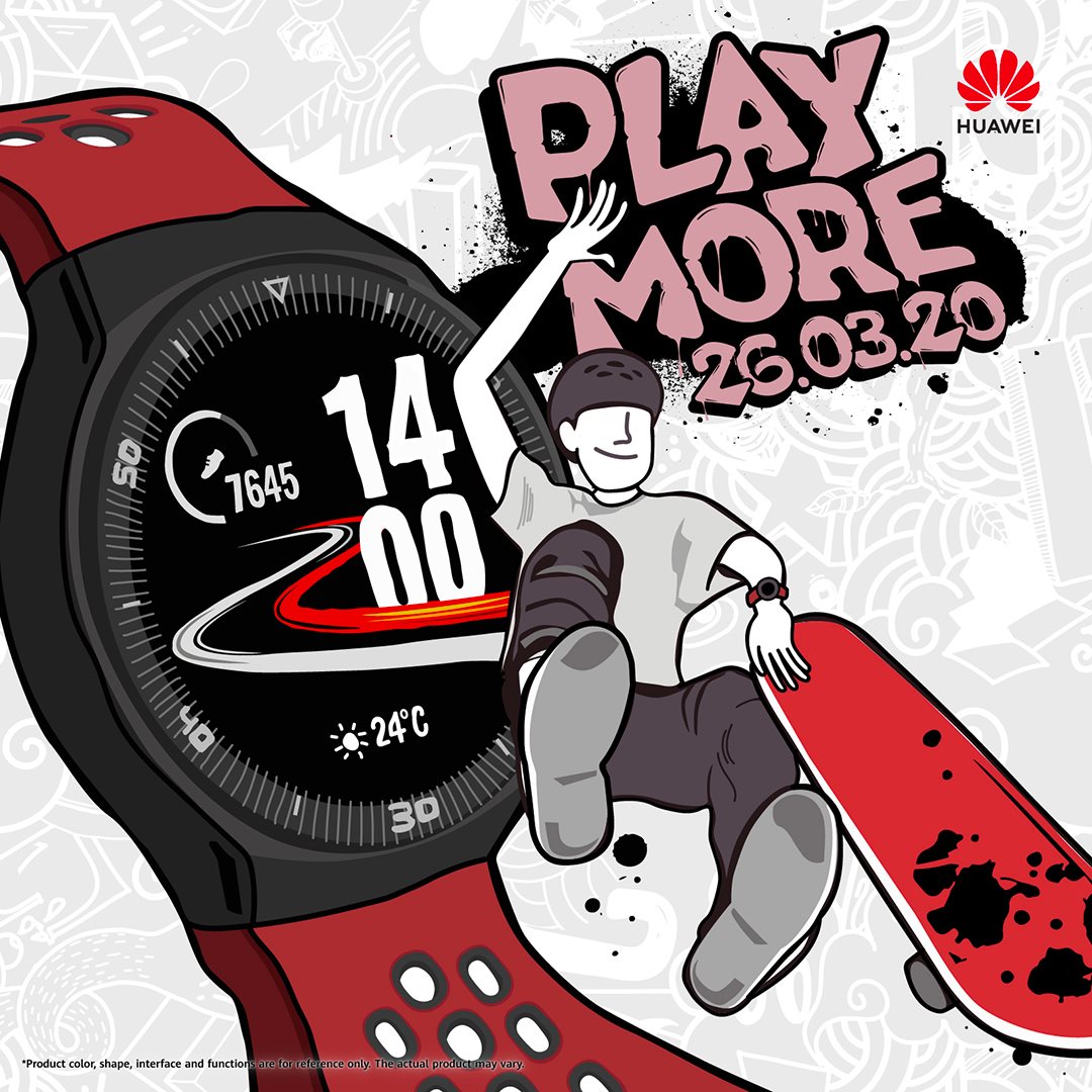 Discover new ways to enjoy what you already love 🛹 More fun is on the way with #HUAWEIWATCHGT2e