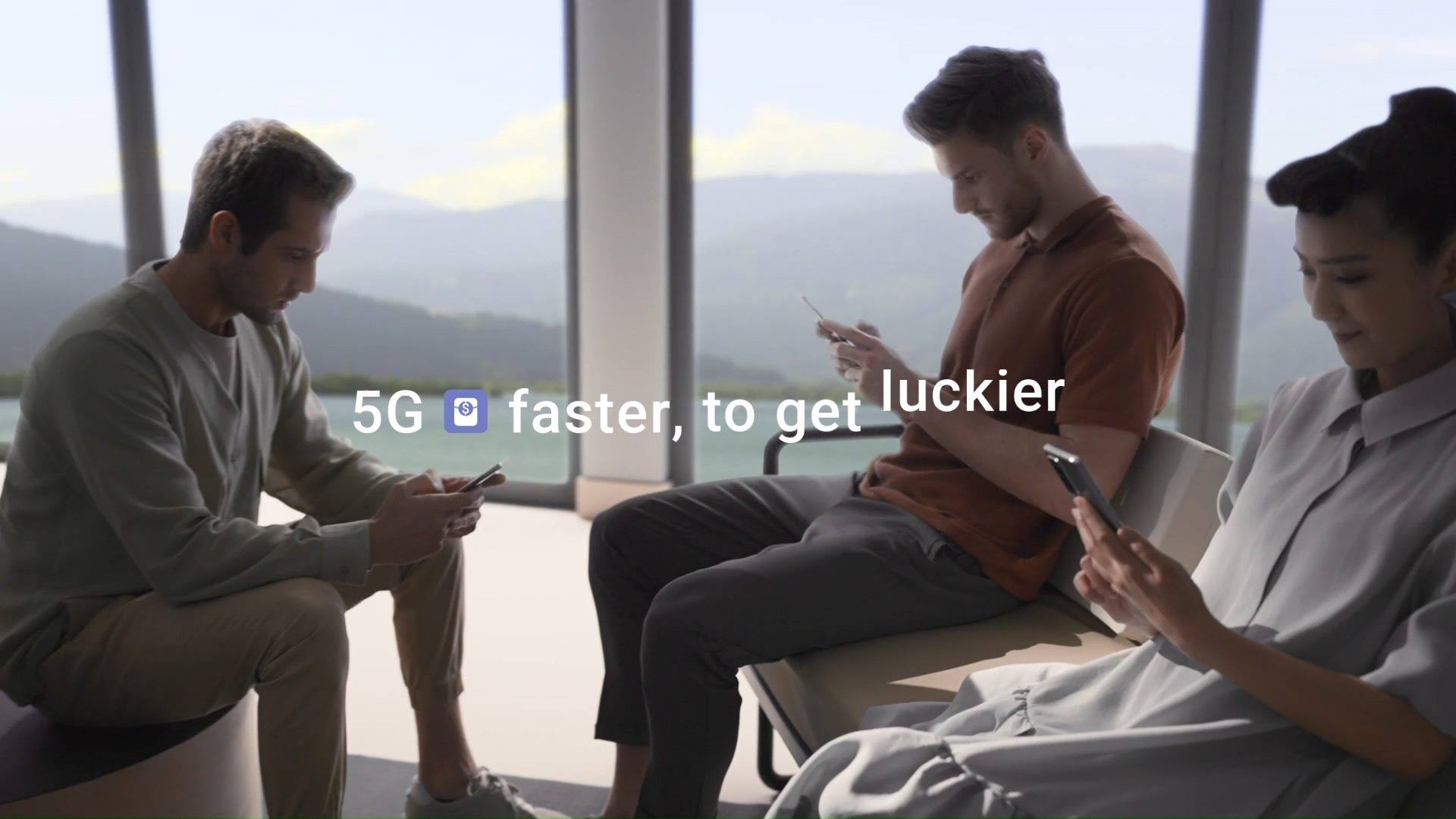 5G speed is on your side with the #HUAWEIP40 Series.