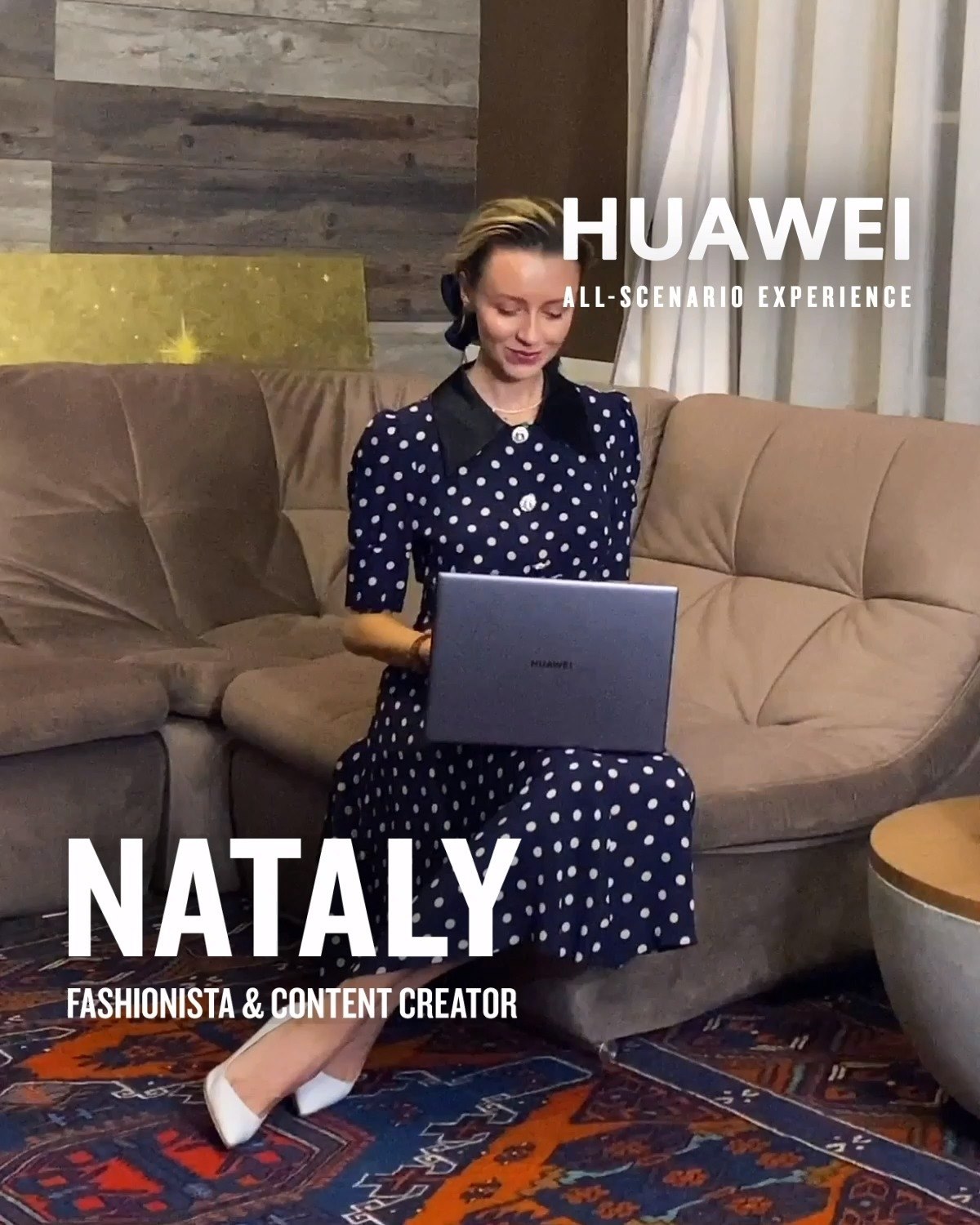 Who doesn’t love a pleasant surprise? 😮 ❤️ Be amazed by the seamless life in simply connecting your individual #HUAWEI devices with just one tap, just like Nataly Osmann. 