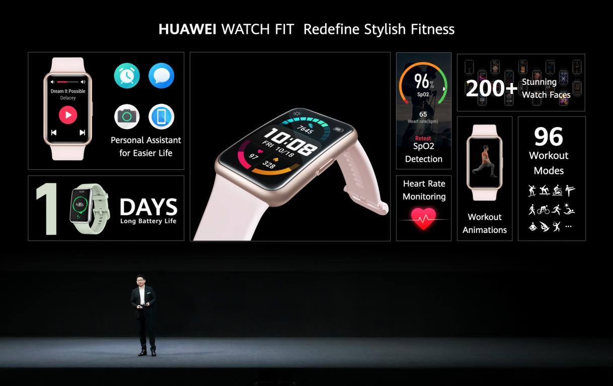 With 10 days of battery life, 200+ stunning watch faces and your very own personal assistant, #HUAWEIWATCHFIT is an activity tracker like no other🏃 