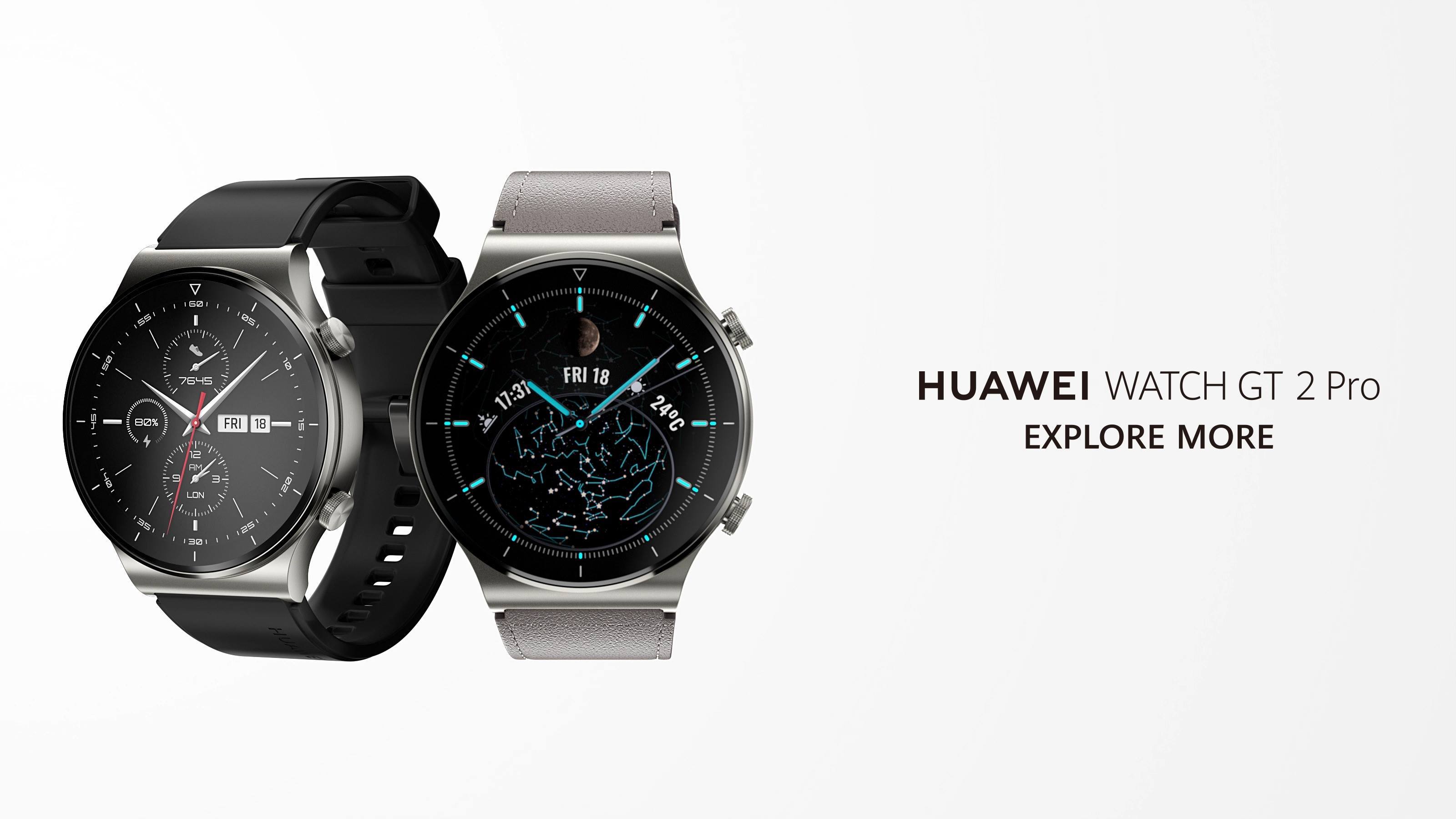 For those who want to Explore More, #HUAWEIWATCHGT2Pro is the perfect companion🙏 