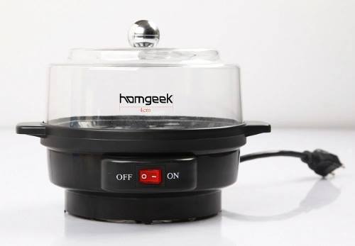 Whether you are in the mood for soft boiled eggs, beautifully poached eggs, or a fluffy omelette, the #Homgeek 7 Egg Capacity Electric Egg Cooker gives you perfect results every time😎