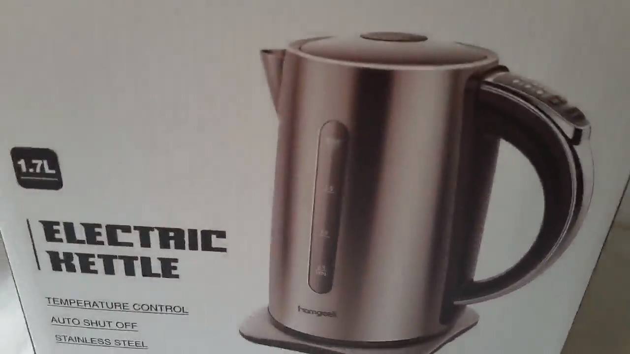 Thanks for the review of Tech Chimp. He says:" I was very impressed by #Homgeek Electric Kettle with Temperature Control. It was well presented and has a quality feel. I wish the features could be adopted by every manufacturer. I have had many kettles in the past and most of them were way noisier when boiling than this one. I would definitely recommend it and purchase again!"