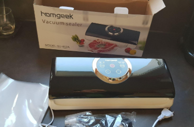 #Homgeek Vacuum Sealer is easy to use and practical.