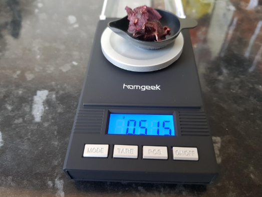 #Homgeek High Precision Professional Digital Milligram Scale is perfect for gold or jewelry weighing, medicine powder or other small things weighing.