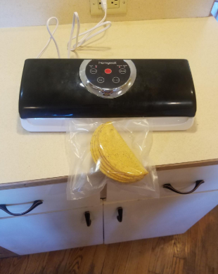 #Homgeek Vacuum Sealer is nice and wide, the buttons are sensitive. If you want a basic function food sealer, this is the one for you.