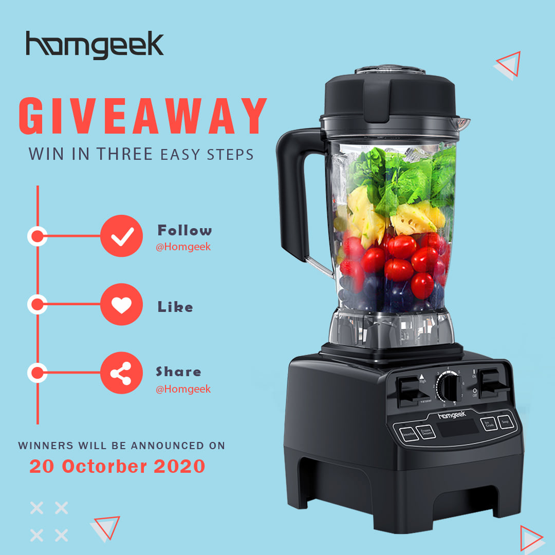 #HomgeekGiveaway  is ended!🥰