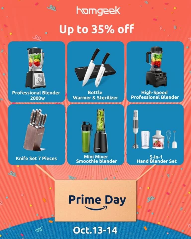 Save big on everything you need and love. Prime Day is  is in full swing! #PD #Amazon  #Homgeek