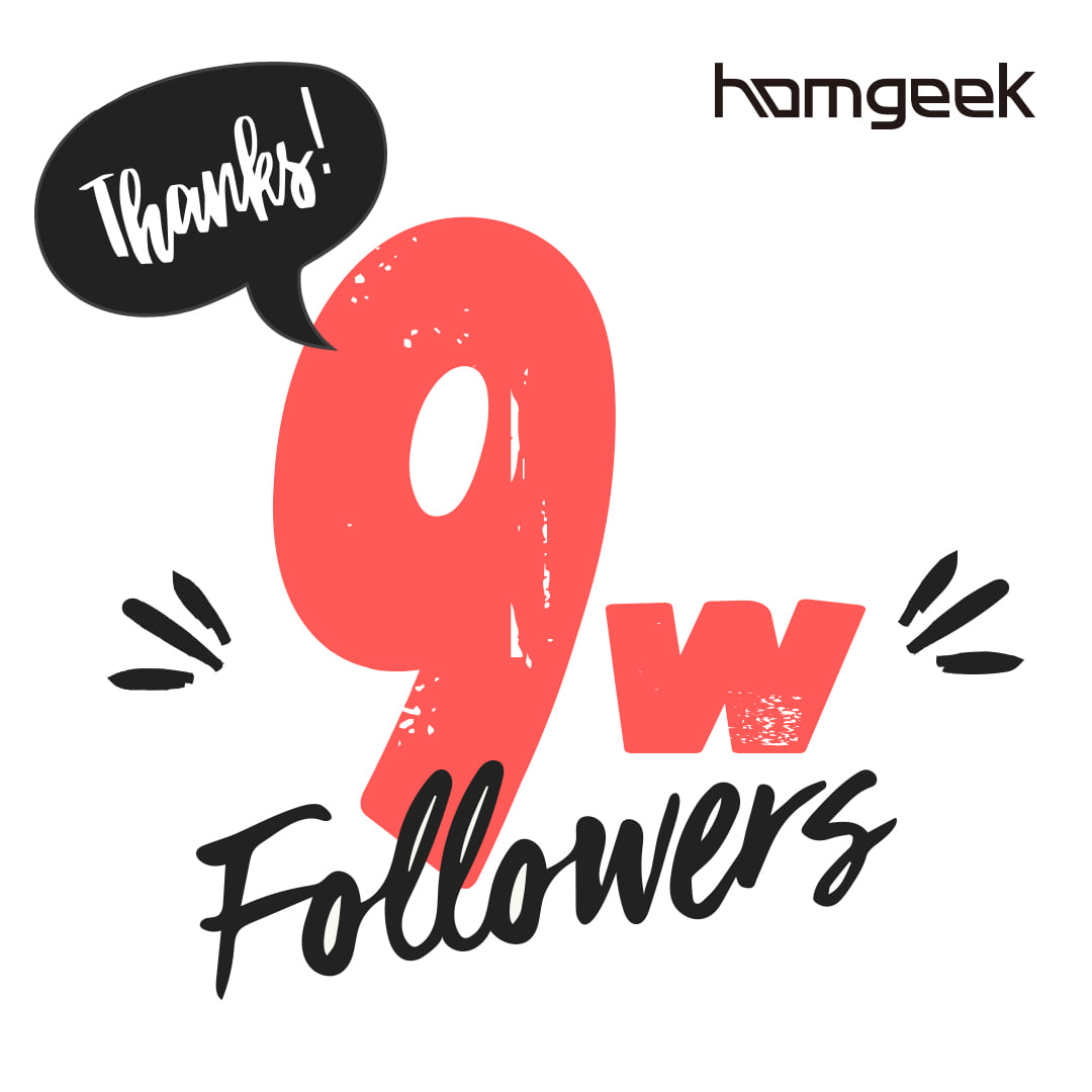 🥰 Congrats! 😍 Thanks for joining Homgeek Family😘