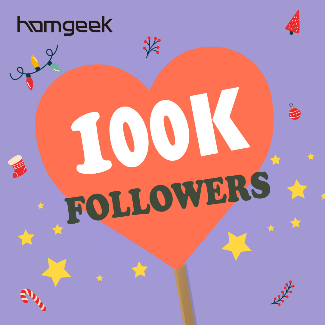 Christmas Season Homgeek  reach 1000K members😘