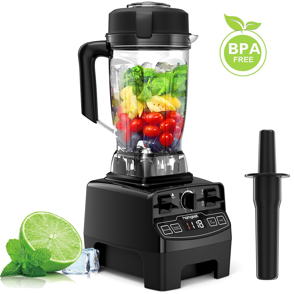 #homgeek blender smoothie maker features a sleek design and outstanding performance with 2000 watts of professional power, made for a variety of tasks, even have good performance in many heavy-duty tasks.🥰