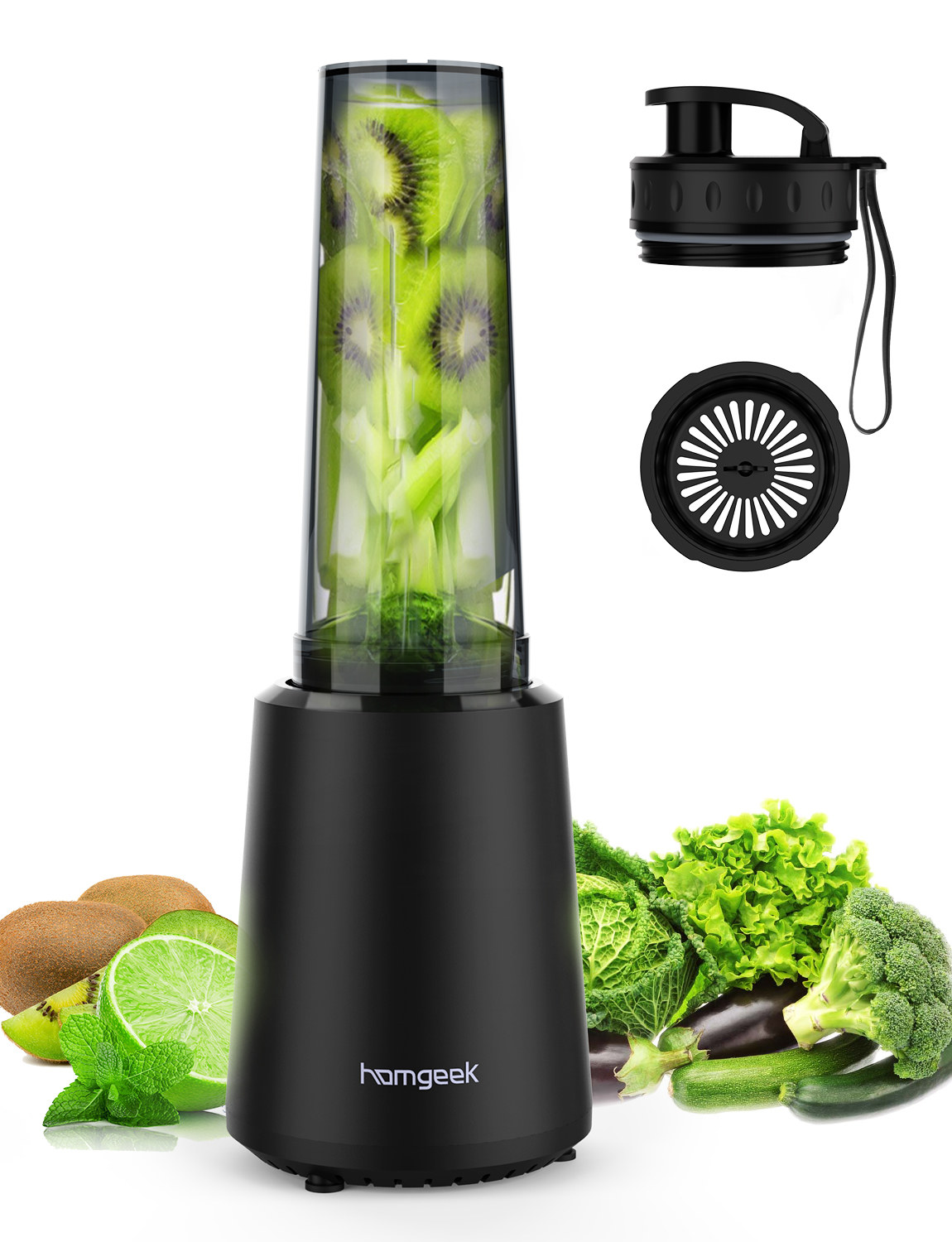 #homgeek YM-3188 mini blender is our newest model. Comparing with the last one(MC-BL818), we increased the power and the capacity to meet more needs, but kept the good quality.🧐