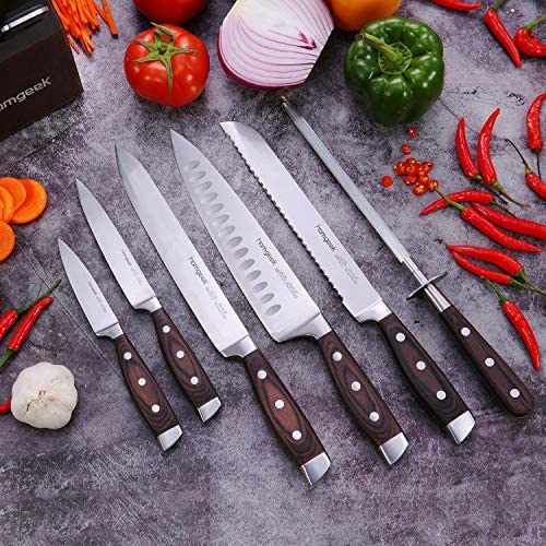 🔥Spike promotion🔥#homgeek 8 Pieces Kitchen #Knife #UK