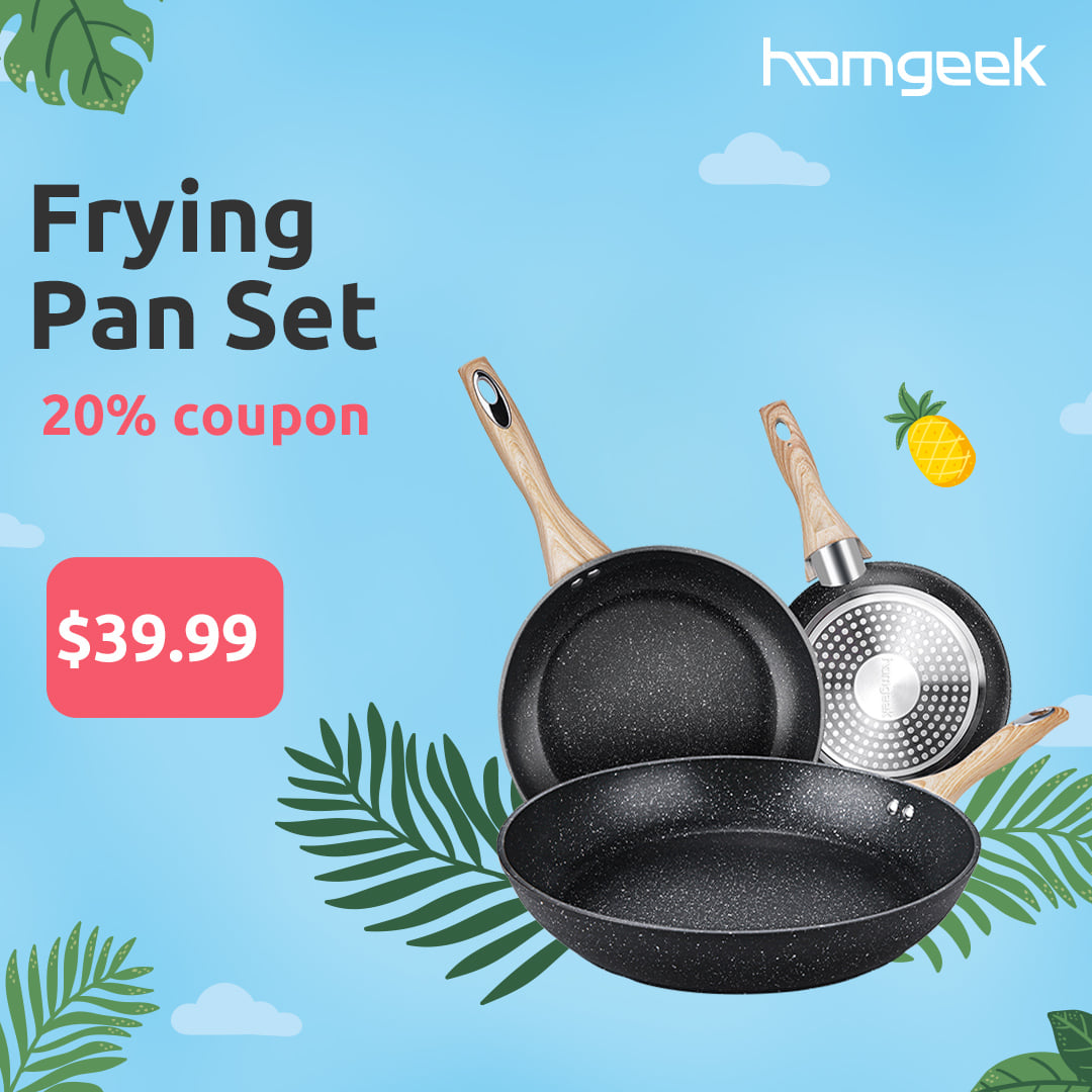 🙈Are you thinking about a new Frying pan set?