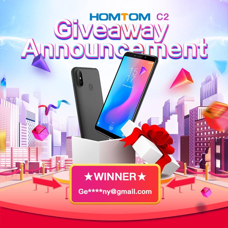 HomTom C2 Giveaway Announcement